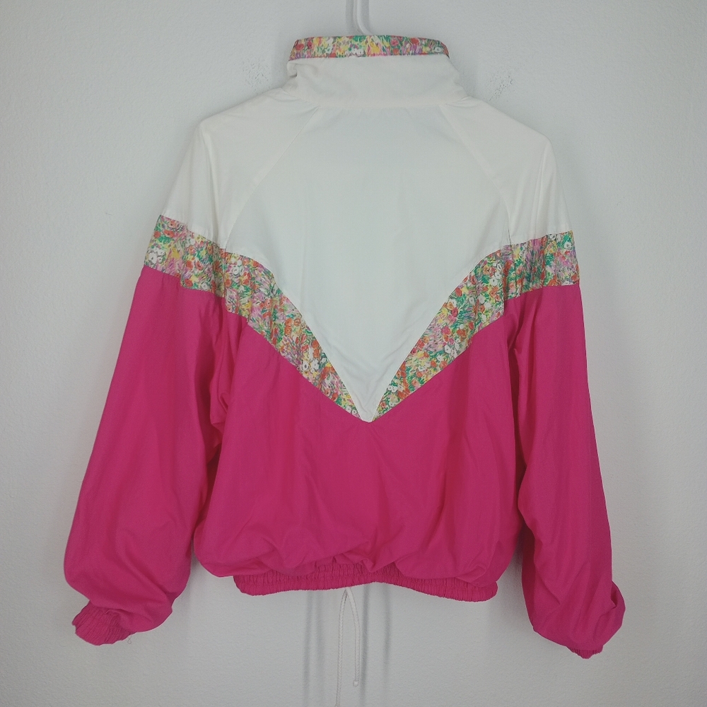 Vintage 80's 90's Colorful Windbreaker Jacket Rukka Made In Finland Size 36(M) - Picture 10 of 12